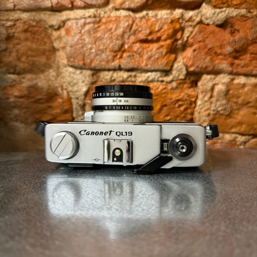 Canon Canonet QL 19 пленочный фотоаппарат