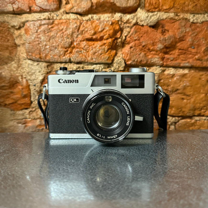 Canon Canonet QL 19 пленочный фотоаппарат