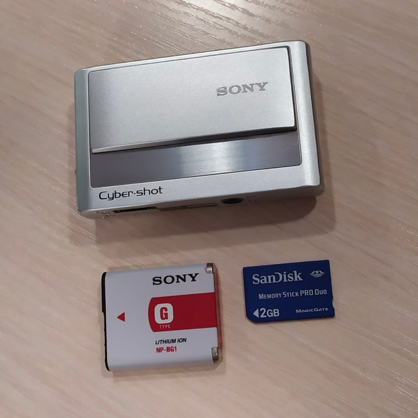 Sony Cyber-shot DSC-T20 серебряный цифровой фотоаппарат