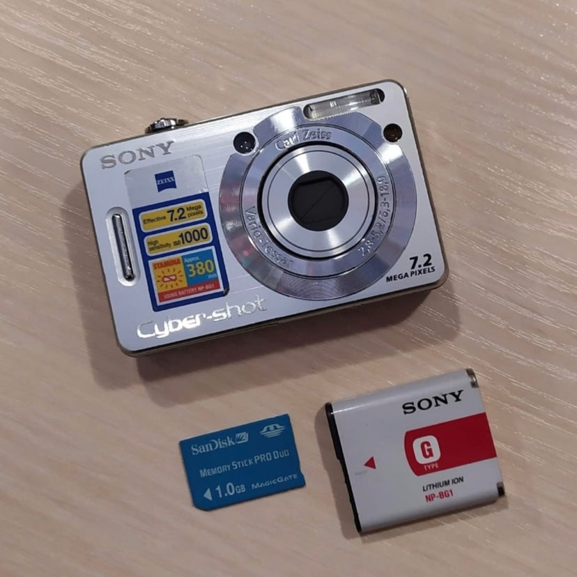 Sony Cyber-shot DSC-W55 цифровой фотоаппарат серебро