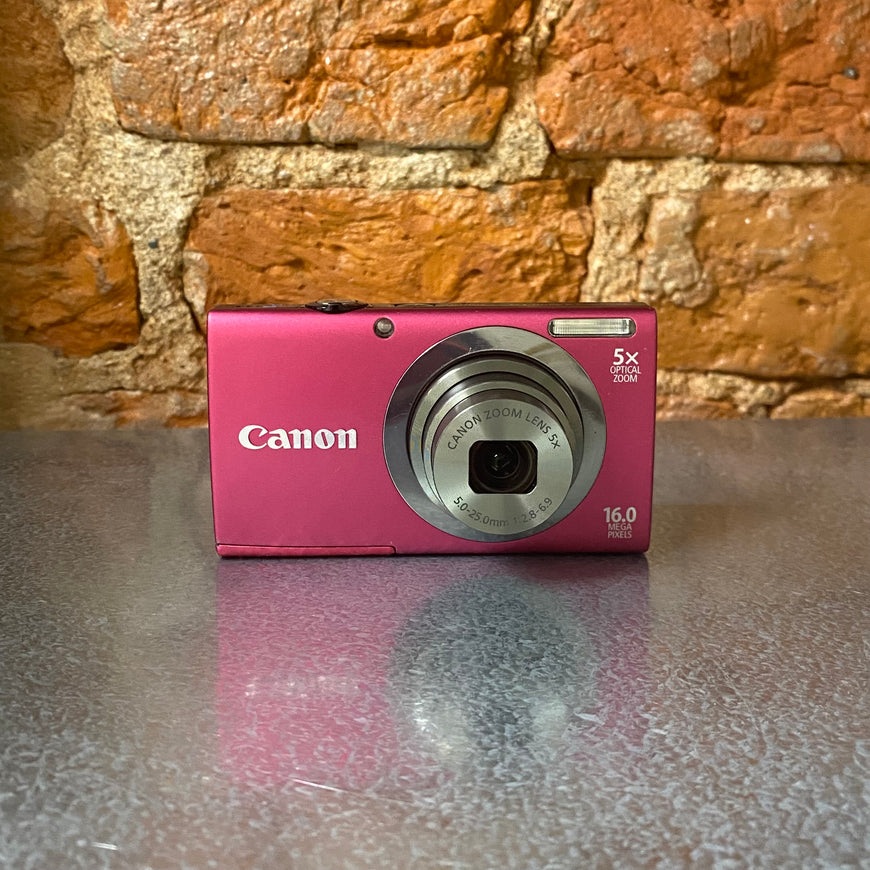 Canon PowerShot A2300 цифровой фотоаппарат малиновый
