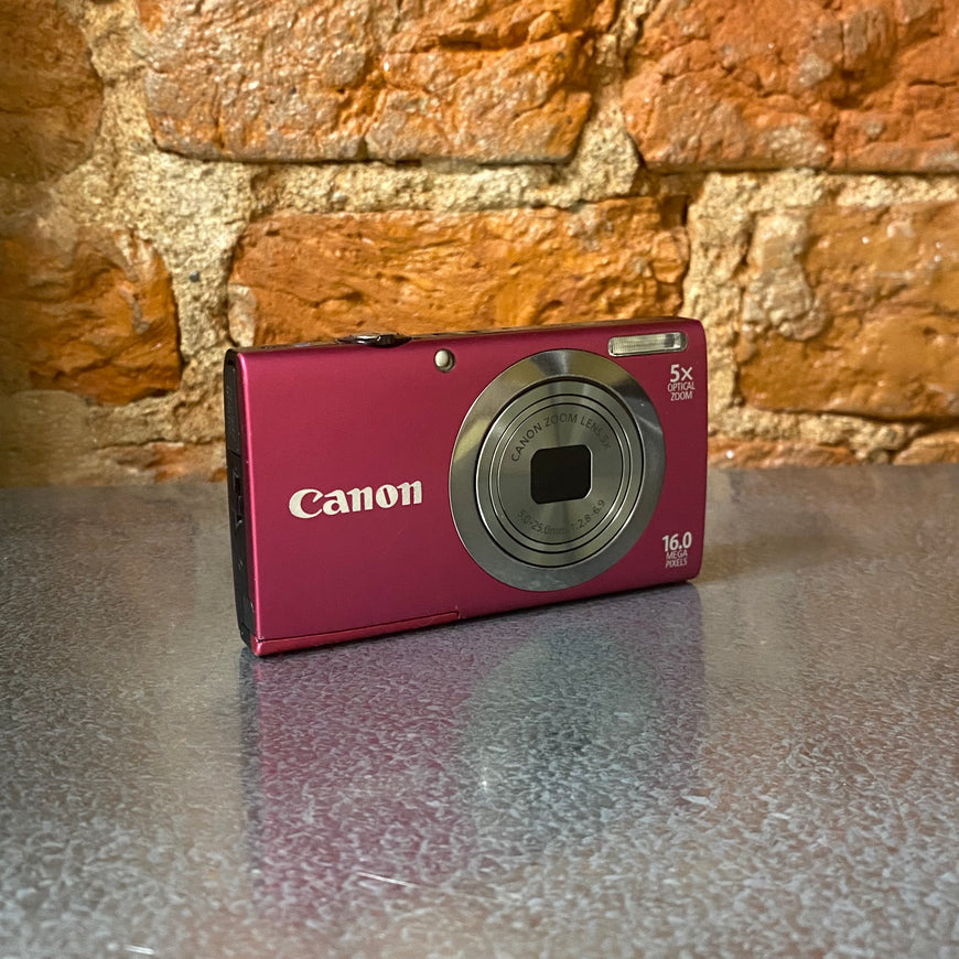Canon PowerShot A2300 цифровой фотоаппарат малиновый
