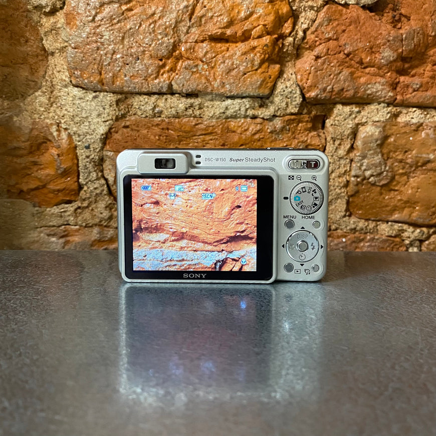 Sony Cyber-Shot DSC W150 серебро цифровой фотоаппарат