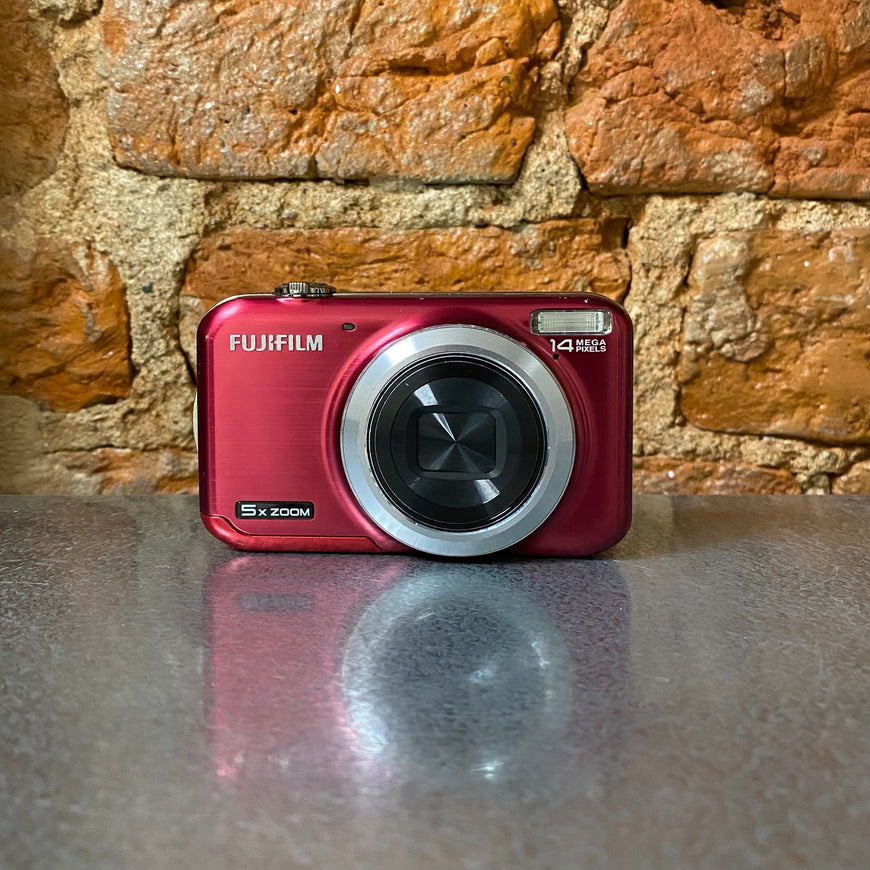 Fujifilm FinePix JX300 красный цифровой фотоаппарат