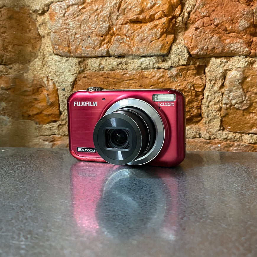Fujifilm FinePix JX300 красный цифровой фотоаппарат