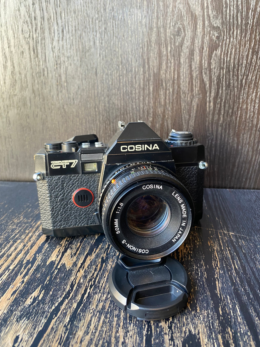 Cosina CT-7 Cosinon-S 50mm 1:1.8 пленочный фотоаппарат