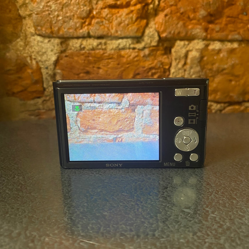 Sony Cyber-shot DSC-W830 черный цифровой фотоаппарат