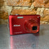 Nikon Coolpix S3200 красный цифровой фотоаппарат
