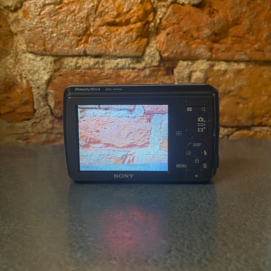 Sony Cyber-shot DSC-S3000 черный цифровой фотоаппарат