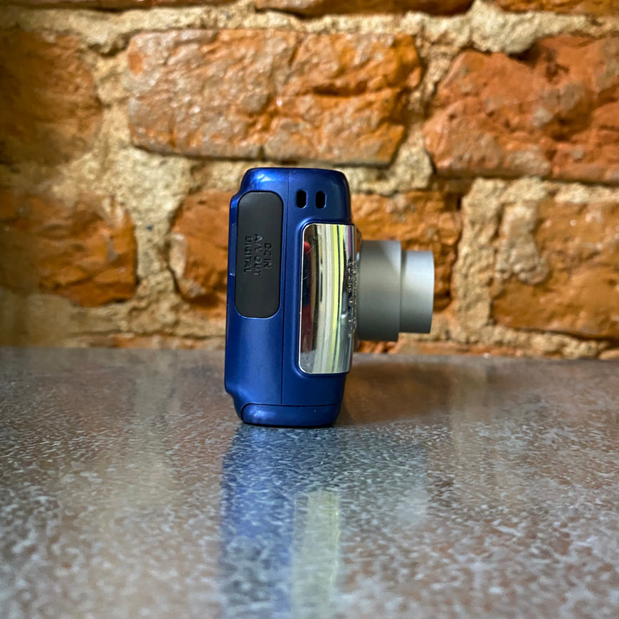 Canon PowerShot A480 синий цифровой фотоаппарат