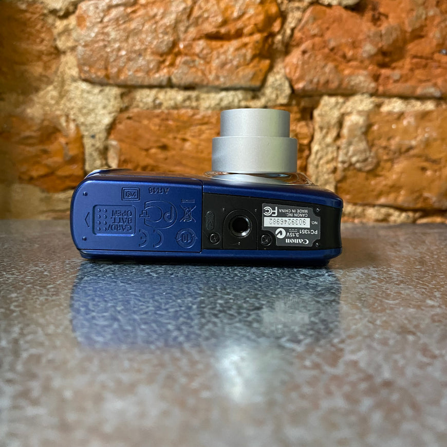 Canon PowerShot A480 синий цифровой фотоаппарат