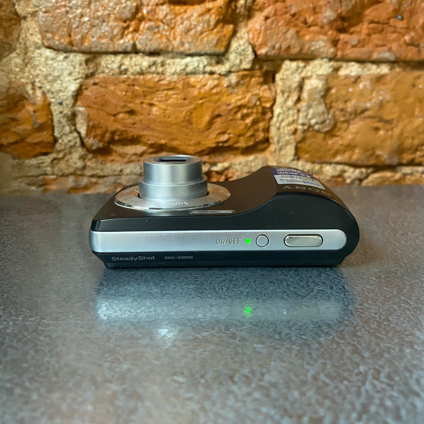 Sony Cyber-shot DSC-S3000 черный цифровой фотоаппарат