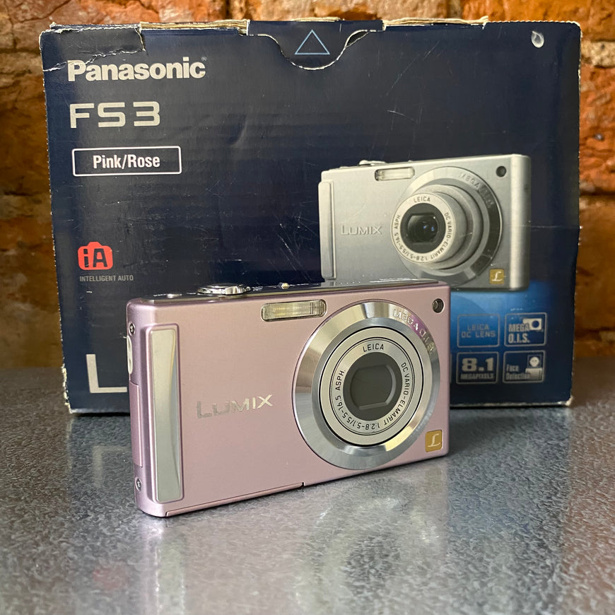 Panasonic Lumix DMC-FS3 розовый цифровой фотоаппарат