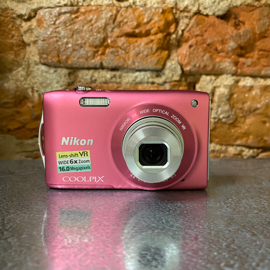 Nikon Coolpix S3300 цифровой фотоаппарат розовый