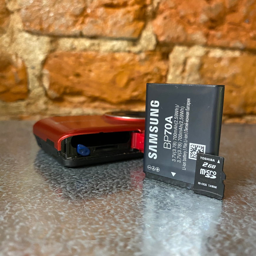Samsung ES95 цифровой фотоаппарат красный