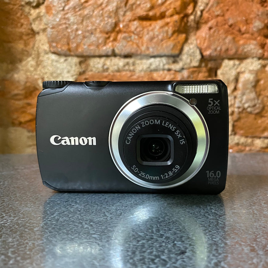 Canon PowerShot A3350 IS черный цифровой фотоаппарат