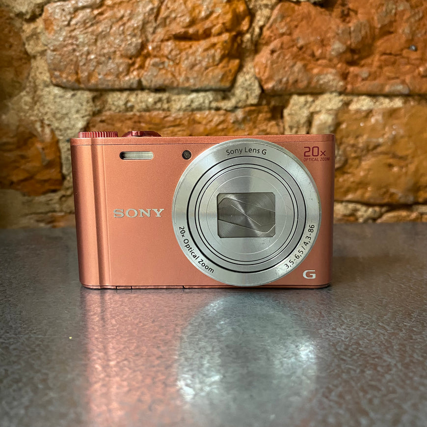 Sony Cyber-Shot DSC-WX350 лососевый цифровой фотоаппарат