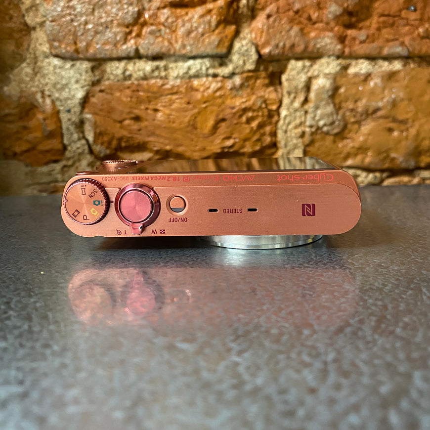 Sony Cyber-Shot DSC-WX350 лососевый цифровой фотоаппарат