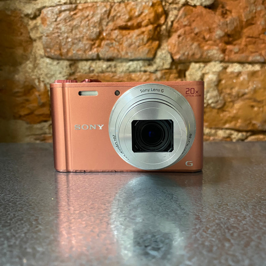 Sony Cyber-Shot DSC-WX350 лососевый цифровой фотоаппарат