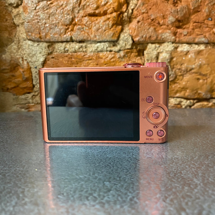 Sony Cyber-Shot DSC-WX350 лососевый цифровой фотоаппарат