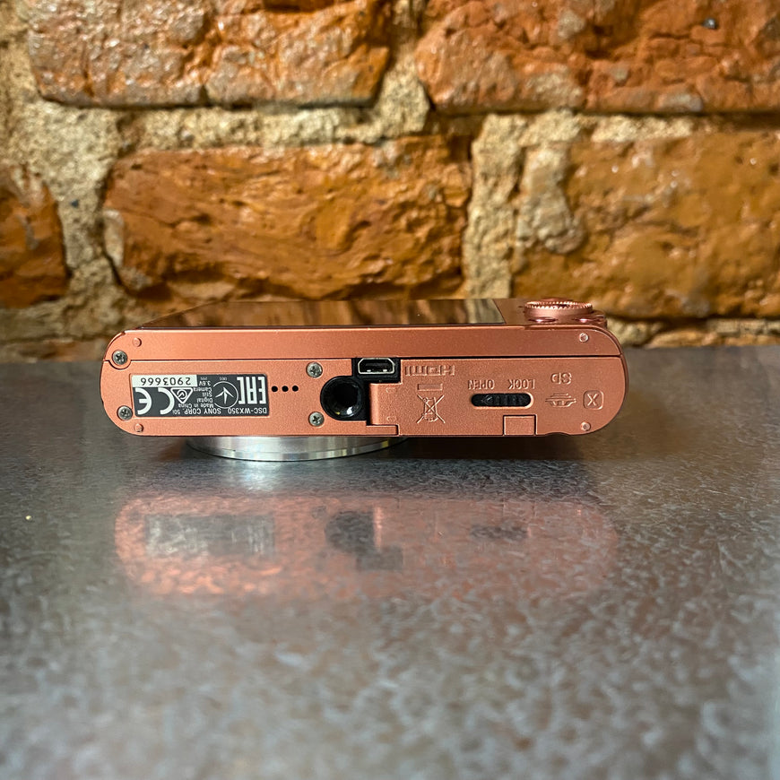 Sony Cyber-Shot DSC-WX350 лососевый цифровой фотоаппарат