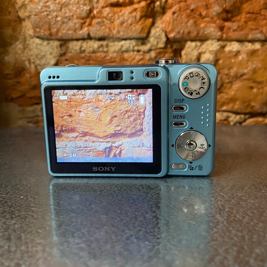 Sony Cyber-shot DSC-W55 голубой цифровой фотоаппарат