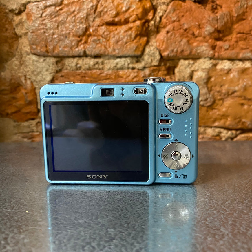 Sony Cyber-shot DSC-W55 голубой цифровой фотоаппарат