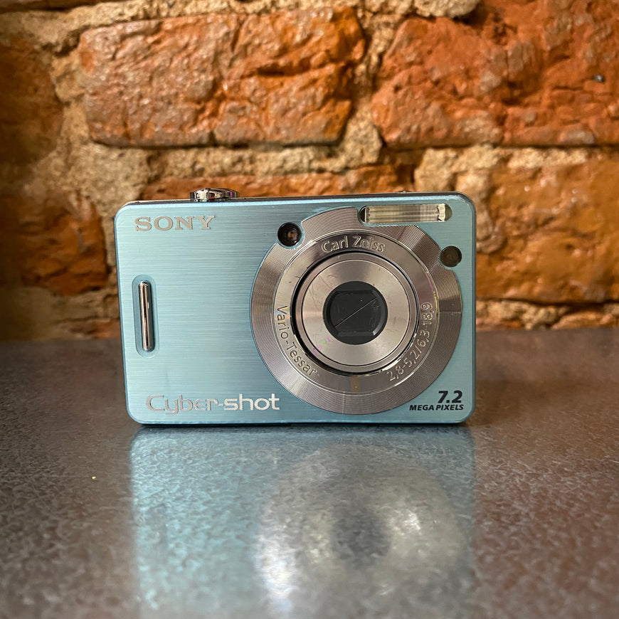 Sony Cyber-shot DSC-W55 голубой цифровой фотоаппарат