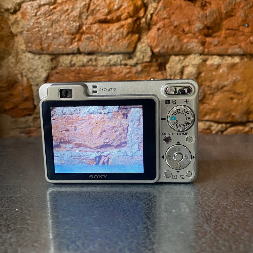 Sony Cyber-shot DSC-W110 серебряный цифровой фотоаппарат
