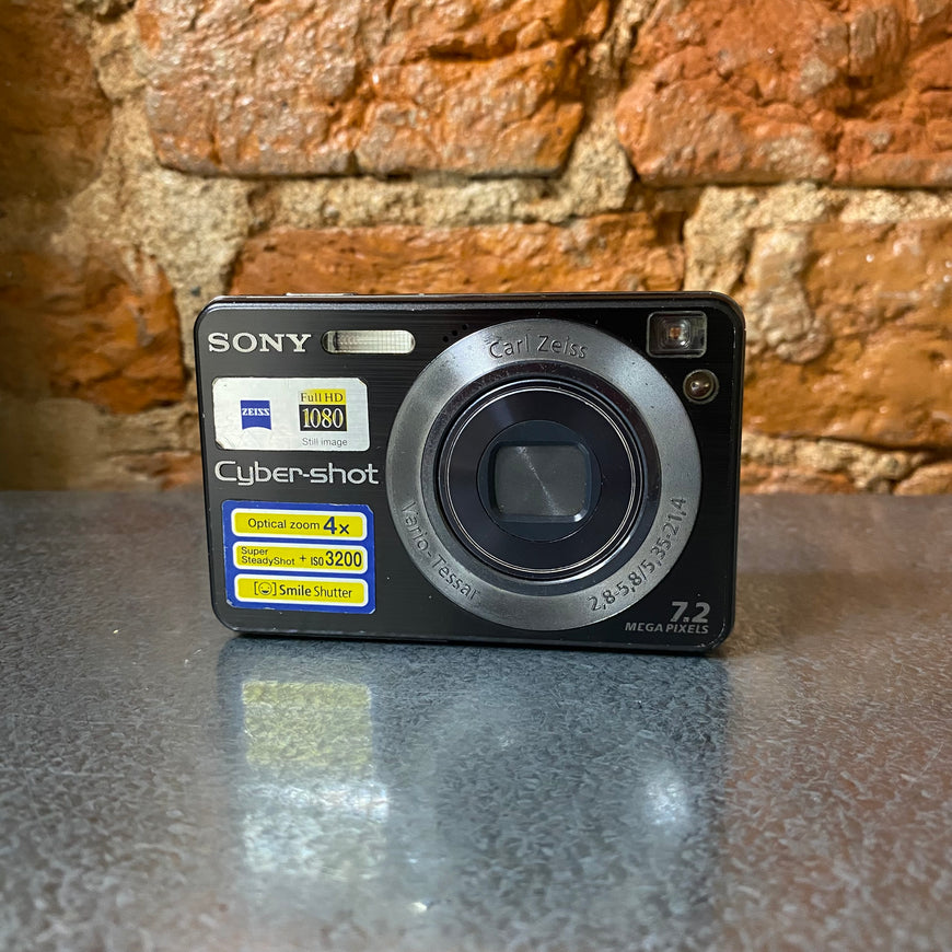 Sony Cyber-Shot DSC-W120 черный цифровой фотоаппарат