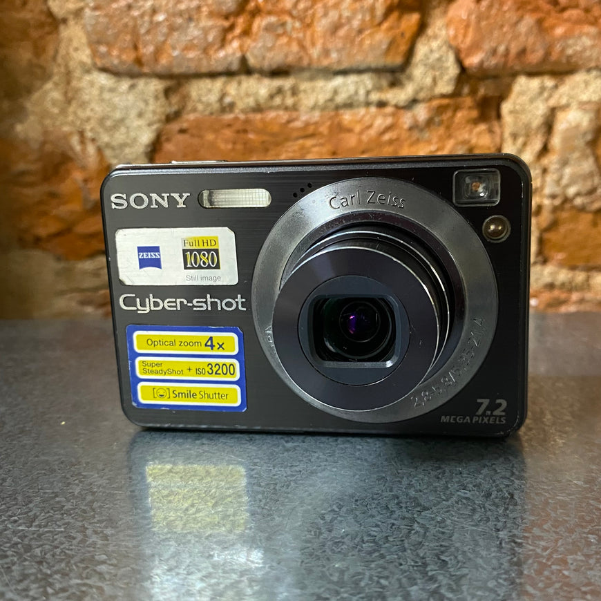 Sony Cyber-Shot DSC-W120 черный цифровой фотоаппарат