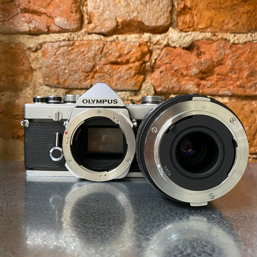 Olympus OM-1 S Zuiko 35-70 1:4 пленочный фотоаппарат