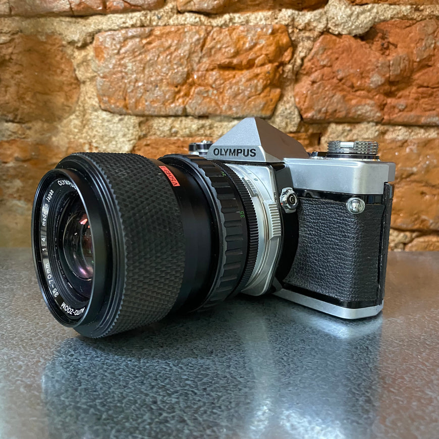 Olympus OM-1 S Zuiko 35-70 1:4 пленочный фотоаппарат