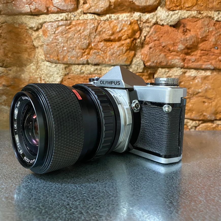 Olympus OM-1 S Zuiko 35-70 1:4 пленочный фотоаппарат
