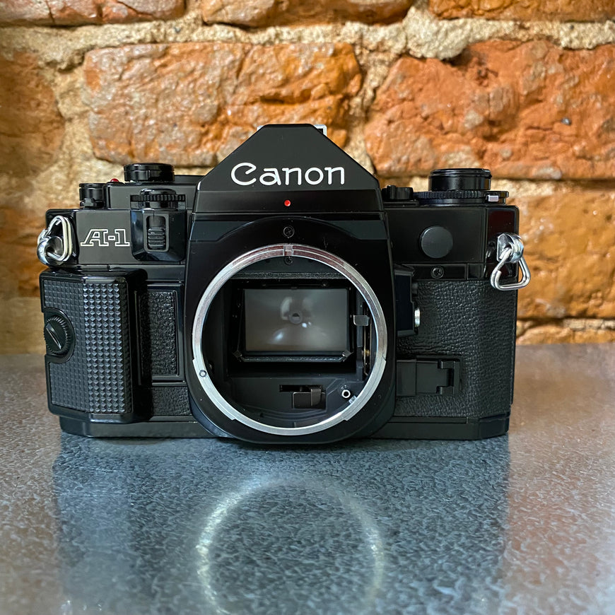 Canon A-1 50mm 1.4 зеркальный пленочный фотоаппарат