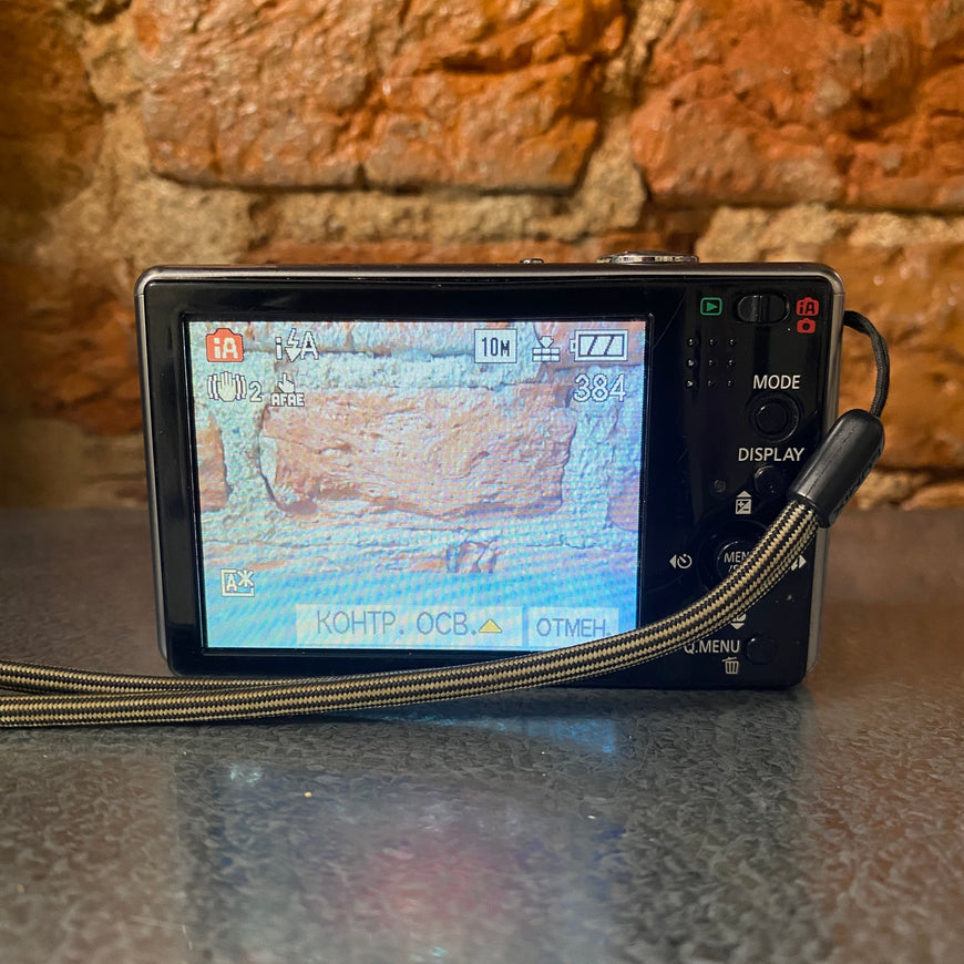 Panasonic Lumix DMC-FX500 серебро цифровой фотоаппарат