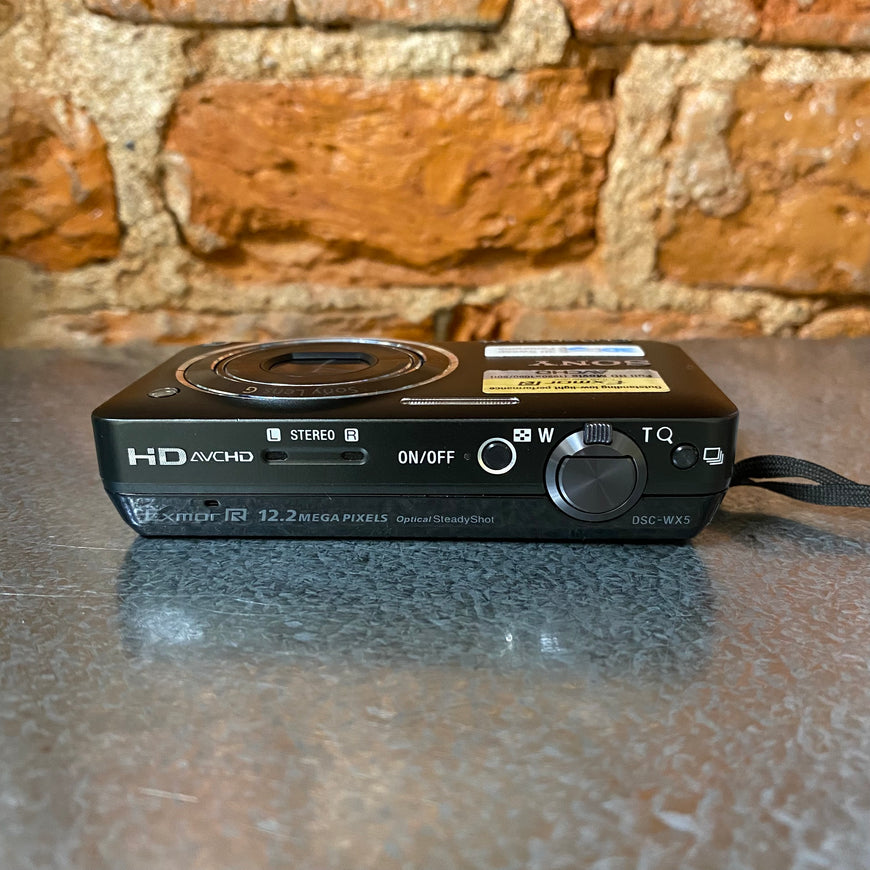 Sony Cyber-shot DSC-WX5 цифровой фотоаппарат черный