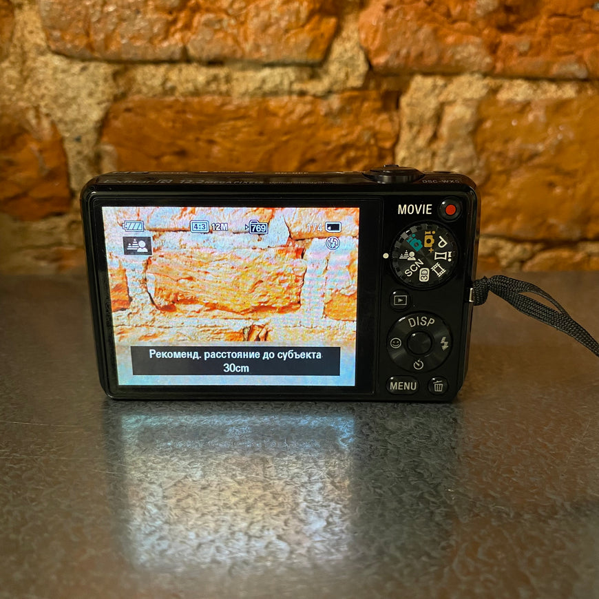 Sony Cyber-shot DSC-WX5 цифровой фотоаппарат черный
