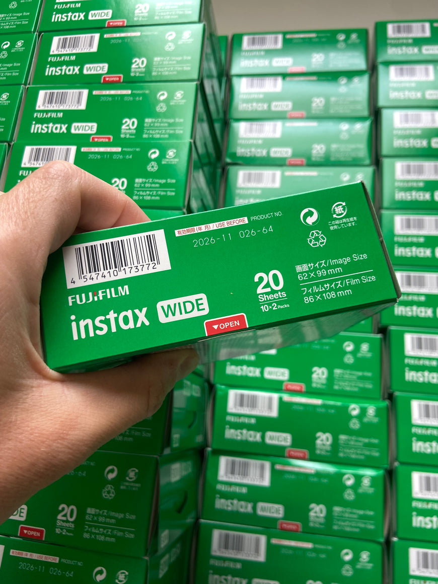 Картриджи Instax Wide 20 фото