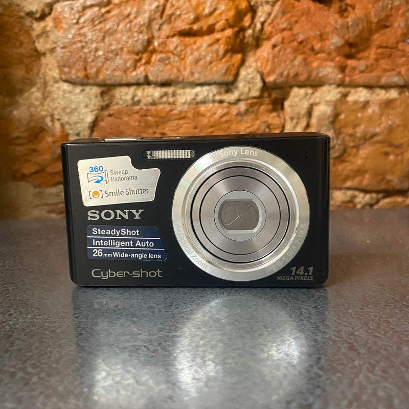 Sony Cyber-shot DSC-W610 цифровой фотоаппарат черный – Retrocam
