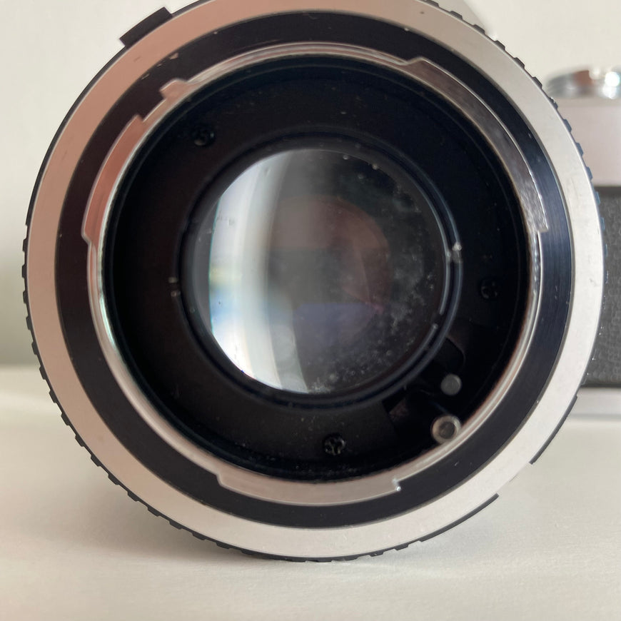 Minolta srT 101 Rokkor PF 50mm 1.7 пленочный зеркальный фотоаппарат