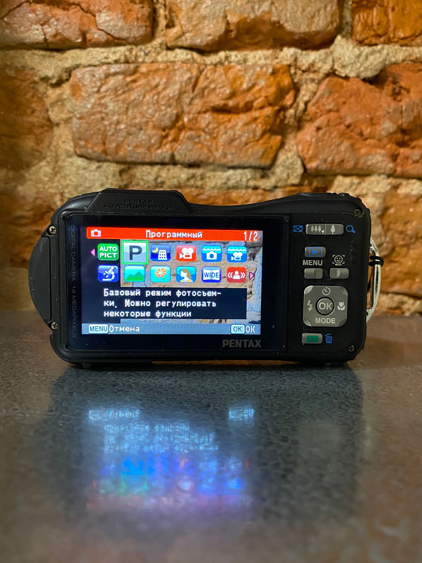 Pentax Optio WG-1 GPS цифровой фотоаппарат