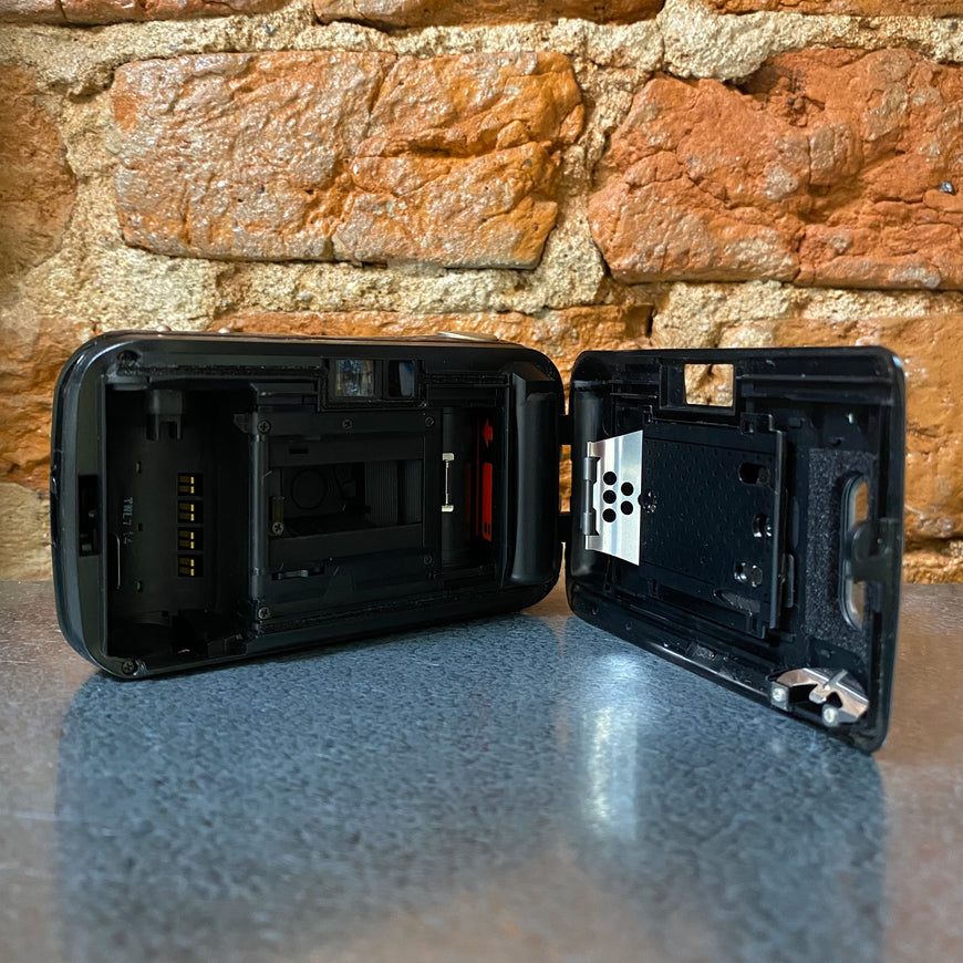 Olympus mju panorama черный пленочный фотоаппарат