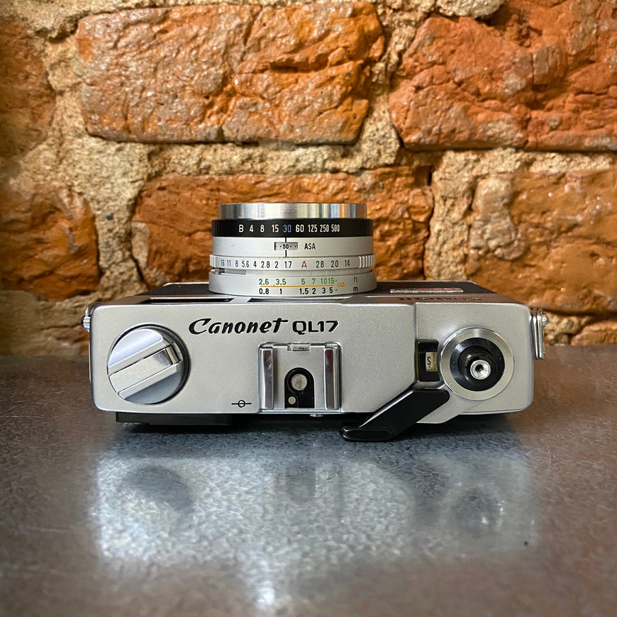 Canon Canonet QL17 пленочный фотоаппарат