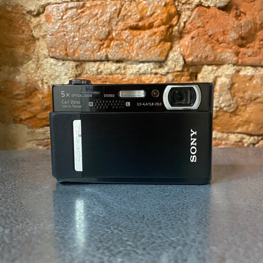 Sony Cyber-shot DSC-T500 черный слайдер