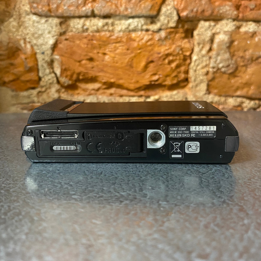 Sony Cyber-shot DSC-T500 черный слайдер