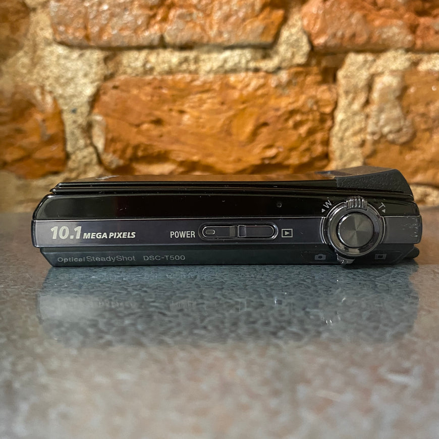 Sony Cyber-shot DSC-T500 черный слайдер