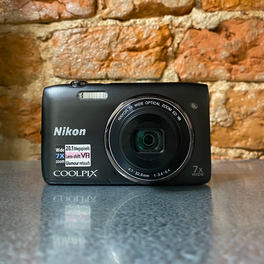 Nikon Coolpix S3400 черный цифровой фотоаппарат