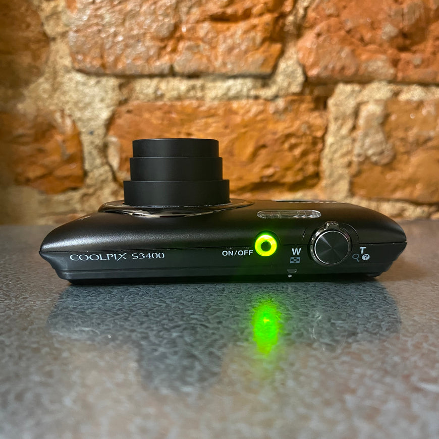 Nikon Coolpix S3400 черный цифровой фотоаппарат