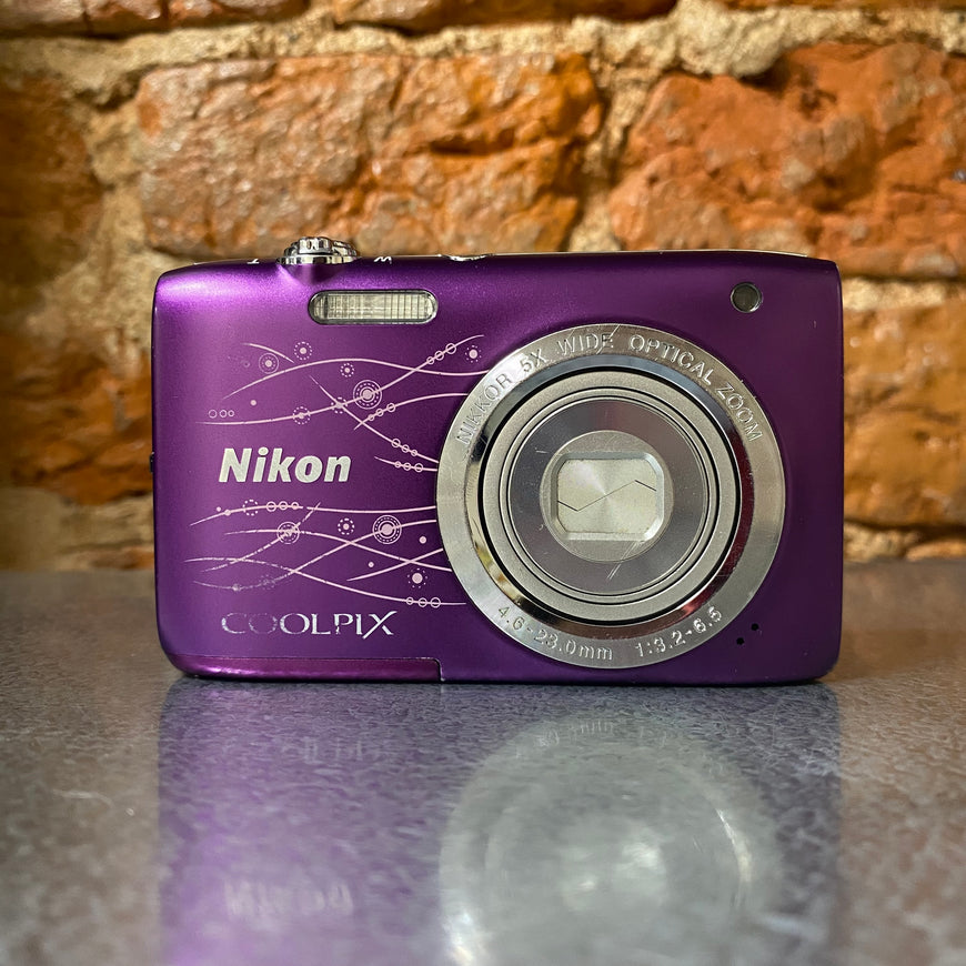 Nikon Coolpix S2800 purple цифровой фотоаппарат